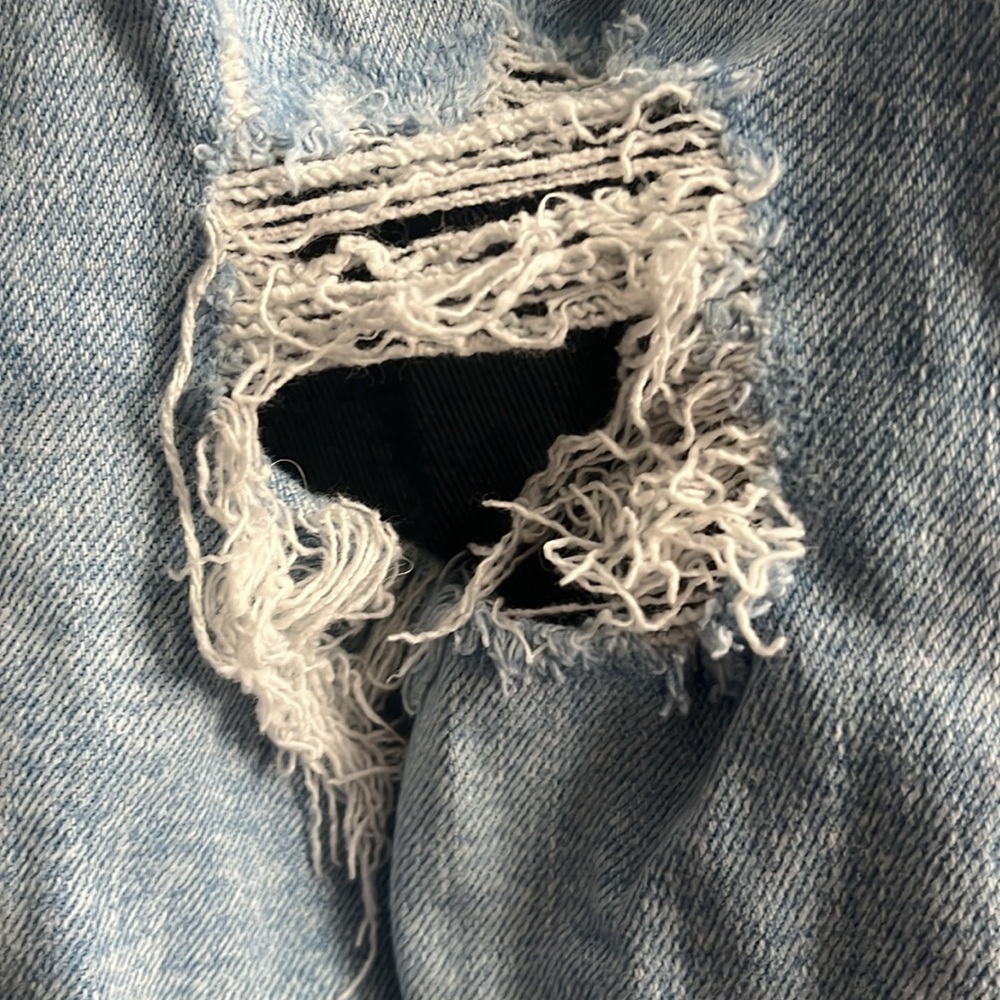 EUC High Rise Straight Jeans - Picture 4 of 6